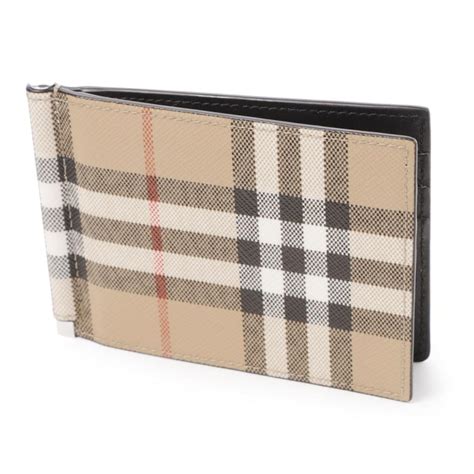 burberry money clip amazon|Burberry wallet for men's.